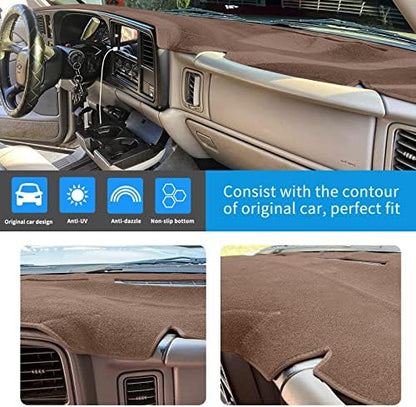 Dashboard Cover for Chevrolet Silverado 1500 2500 3500 1999-2006 Avalanche - Image 3