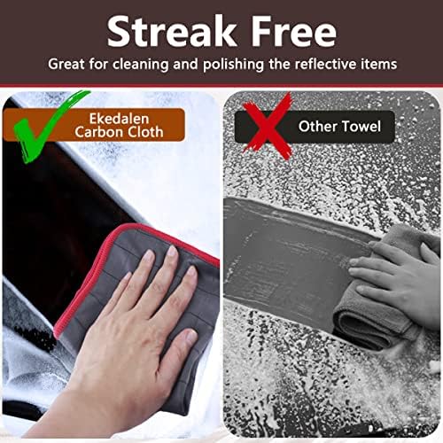 Ekedalen Microfiber Cleaning Cloth Lint Free Glass Polish - Image 6