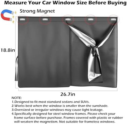 2 Pack Car Window Shades for Side Window - Image 2