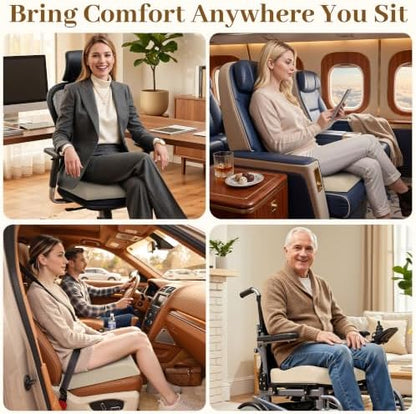 TranquilRelax XL Memory Foam Seat Cushion - Image 6
