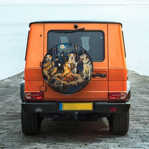 Funny Dog Spare Tire Cover Wheel Protectors - Image 6