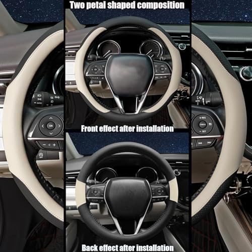 Steering Wheel Cover 14.5"-15", Non-Folding Packaging, Heavy-Duty - Image 3