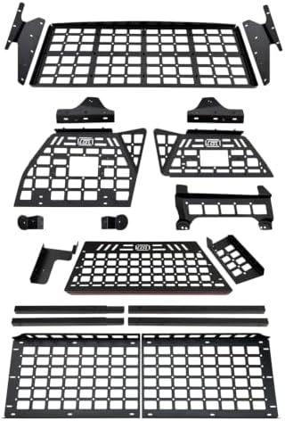 L2R for Toyota FJ Cruiser 2007-2022 Rear Trunk MOLLE Panel Aluminum Alloy by Unknown