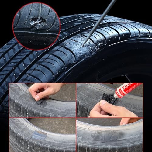NORSHIRE Tire Repair Screw Kit, 10 Self-Sealing Screw-in Tire Plugs - Image 4
