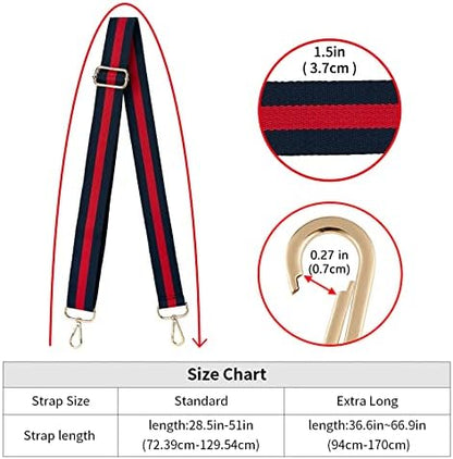 ZOOEASS Wide Shoulder Strap Adjustable Replacement Belt Crossbody Canvas Bag - Image 6