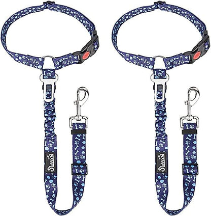 SlowTon Dog Seat Belt for Car, 2 Pack Dog Car Harness Seatbelt by SlowTon