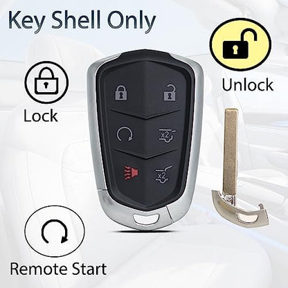 SUPALAND Key Fob Shell Case Replacement Fits - Image 6