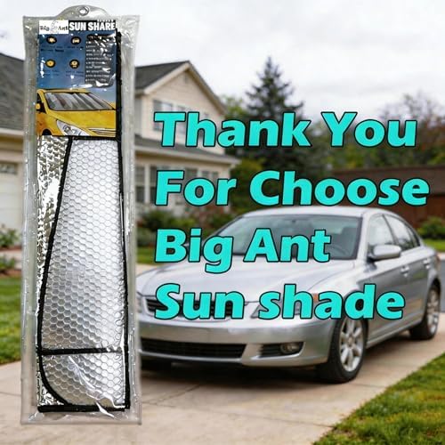 Windshield Sunshade Car Foldable UV Ray Reflector Auto Front Window Sun Shade - Image 6