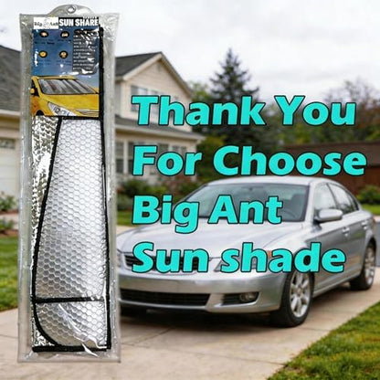 Windshield Sunshade Car Foldable UV Ray Reflector Auto Front Window Sun Shade - Image 6