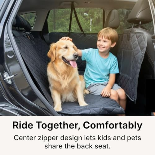 Waterproof Dog Car Hammock for Back Seat - Image 6