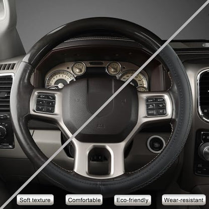 West Llama Customized Auto Car Steering Wheel Cover - Image 5