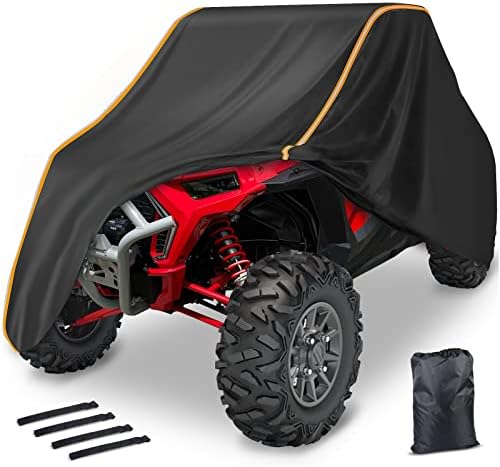 StarknightMT Heavy Duty 420D RZR UTV Cover 2-3 Seater 130" x 70" x 58" by StarknightMT