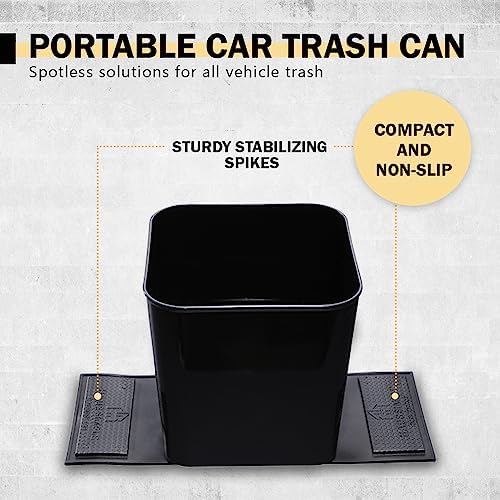 Car Trash Can, Leakproof Bin - Image 4