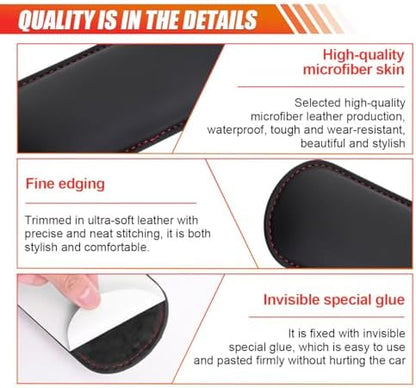 2PCS Car Elbow Pads, Memory Foam Car Center Console Cushion Pad - Image 3