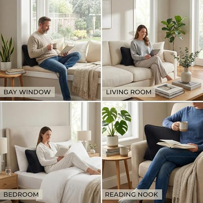 Pat. Pend. Corduroy Lumbar Support Pillow - Image 6