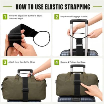 6PCS Adjustable Luggage Connector Straps - Image 6