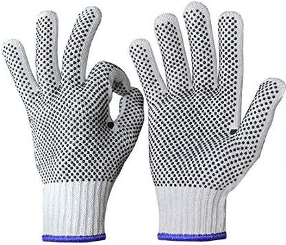 Evridwear Cotton Polyester String Knit Shell Safety Protection Work Gloves - Image 2