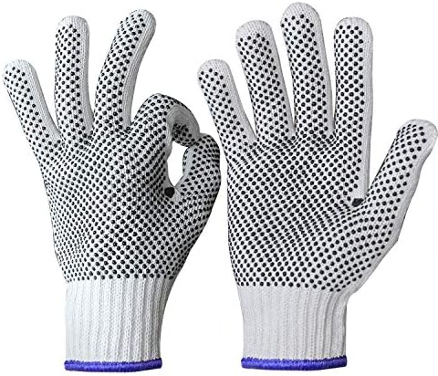 Evridwear Cotton Polyester String Knit Shell Safety Protection Work Gloves - Image 2