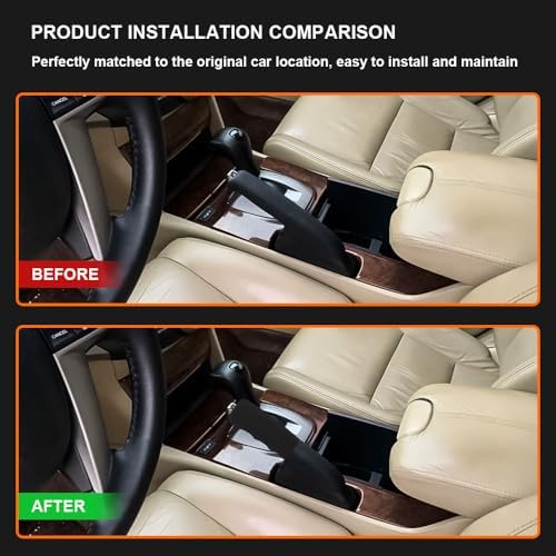 Car Handbrake Cover, Brake Handle Cover, Waved Shaped Parking Brake Lever - Image 6