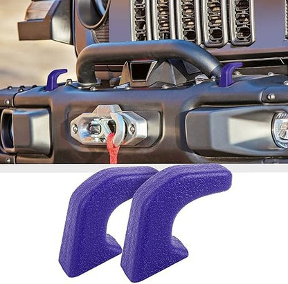 JWWY Tow Hook Protector Cover for Jeep Wrangler JK JL & Gladiator JT 4xe by jwwy