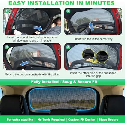 Outback Window Shades 2021-2024, Rear Window Mesh - Image 6