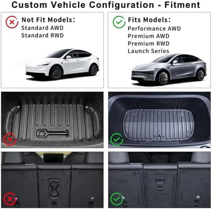 Tesla Model Y Juniper Floor Mats Set 2025 2026(Not Fit 7 Seat & Standard - Image 2
