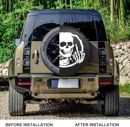 Spare Tire Cover for Jeep JK Wrangler SUV Truck Trailer RV - Image 2