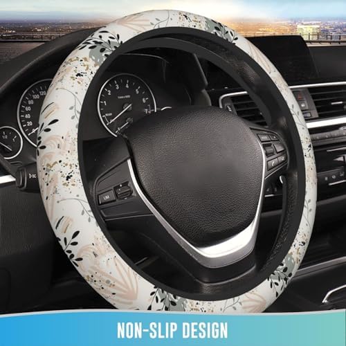 Elastic Steering Wheel Cover, 15 Inch Absorbing Sweat - Image 2