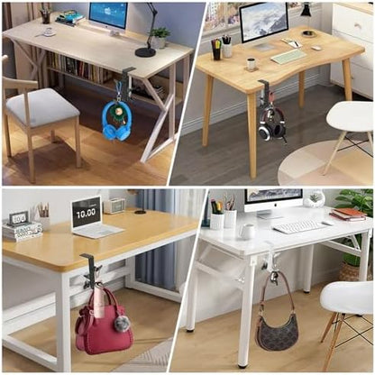 Desktop Hook Under-Table Handbag Hanger Wallet Hook Simple - Image 7