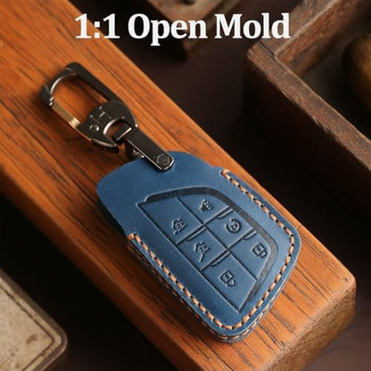 Leather Key Fob Cover, Compatible - Image 5