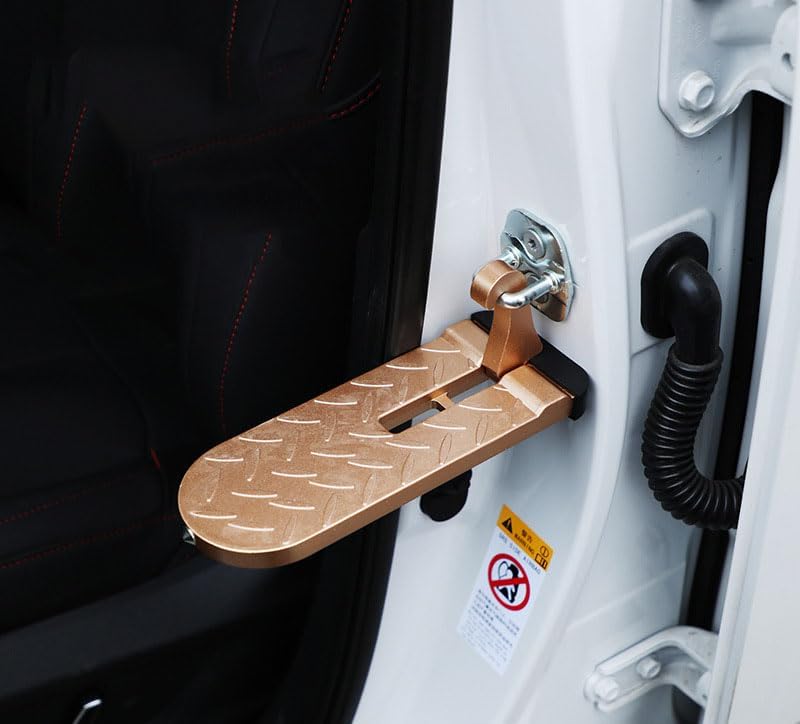 Car Door Step for Easy Roof Access -Multi-Foldable Aluminum Alloy Car Step Hook - Image 3