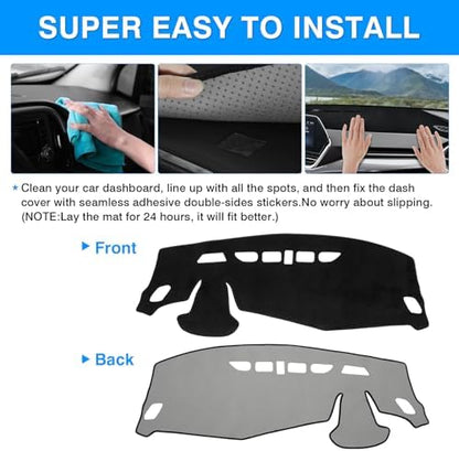 Autorder Dashboard Cover Mat for 2024 2025 2026 Chevy/Chevrolet Trax - Image 5