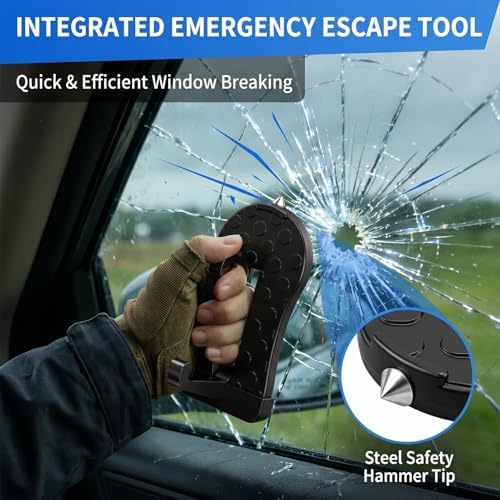 Car Door Step for Car Roof Access, Anti-Slip Foldable Door Latch Step for SUV - Image 5