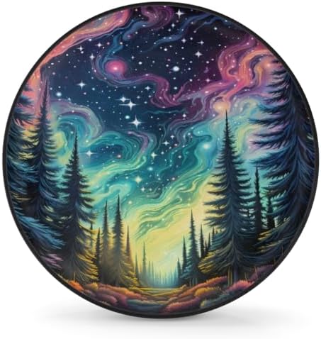 Galaxy Spare Tire Cover 16in Spare Wheel Covers Tire Storage Cover by YoYoYuchong