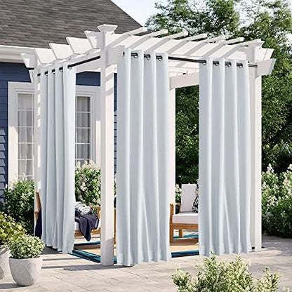 NICETOWN 2 Panels Outdoor Curtains - Image 2