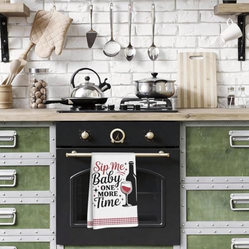 Funny Kitchen Towels, Cute Decorative Dish Towels, Housewarming Gifts - Image 5