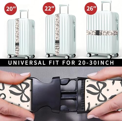 Luggage Straps for Suitcases, Heavy Duty Travel Belt - Image 4