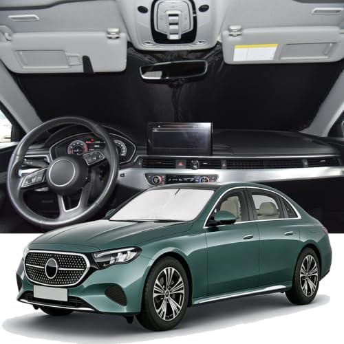 Windshield Sunshade for Mercedes Benz E-Class Sedan 2024-2026 4 Layers by ZOIBVCARSUNSHADE