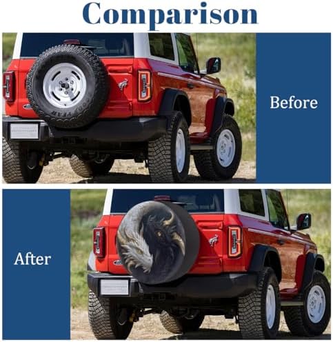 Dragon Spare Tire Cover Waterproof Dust-Proof Spare Wheel Covers - Image 5