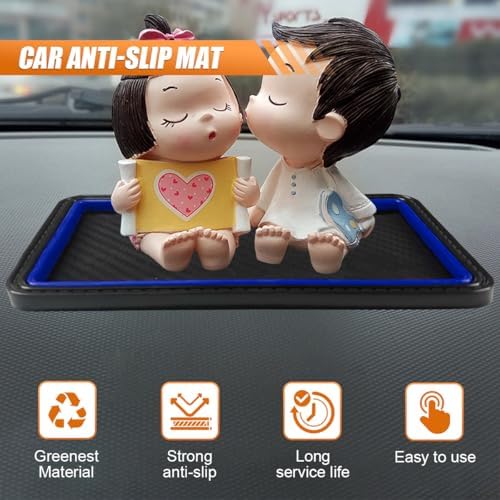 YoRise Car Dashboard Anti-Slip Mat, 7.83" x 4.64" Car Dashboard Mat, Cell Phone - Image 3