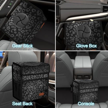 Femuar Leak Proof Car Trash Can - Image 4