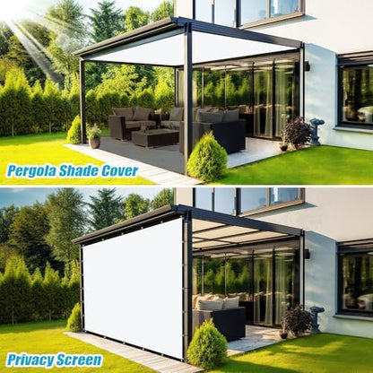 Amagenix 90% Pergola Shade Cover 4' X 10' Sun Shade Cloth - Image 4