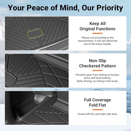 powoq 6&7 Seats Cargo Mat Compatible - Image 6
