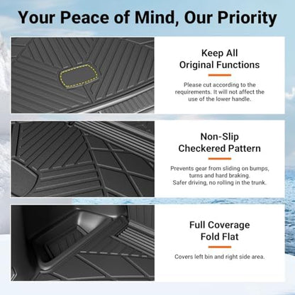 powoq 6&7 Seats Cargo Mat Compatible - Image 6