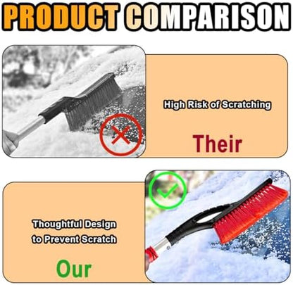 27" Snow Brush and Ice Scrapers - Image 3