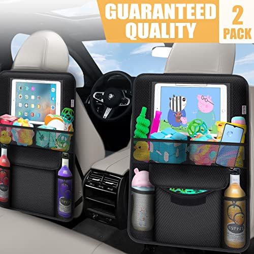 Meolsaek Kick Mats Back Seat Protector, Waterproof Oxford Seat Back Protector - Image 5