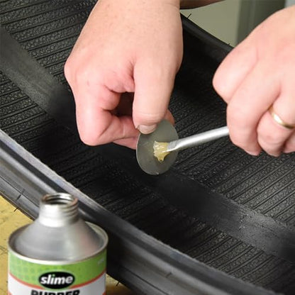 Slime 1050 Rubber Cement, Tire Repair, use - Image 6