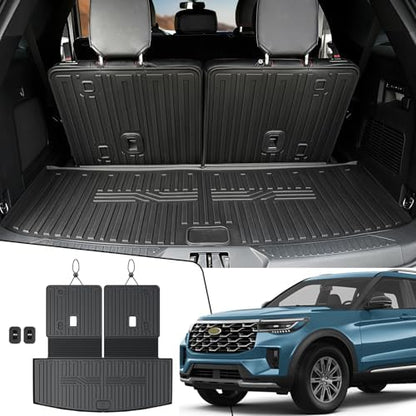 Cargo Mat for Ford Explorer 2020-2026 Active/ST Line/ST/Platinum by JOULARISE