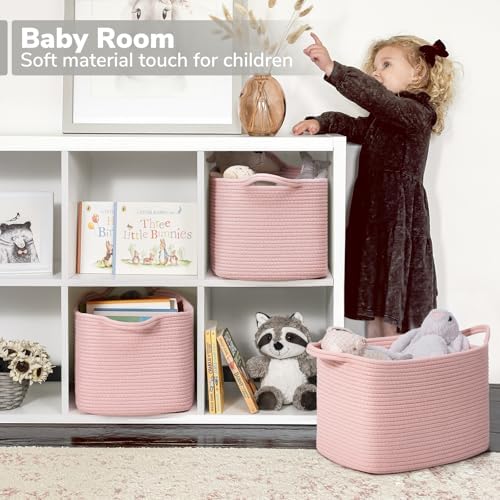 Goodpick Woven Storage Basket for Shelves - Image 3