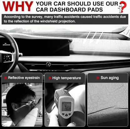 Autorder Dashboard Cover Mat for Nissan Murano 2025 2026 Accessories Dash Cover - Image 2